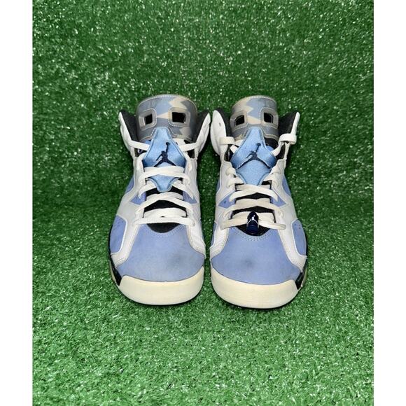 Nike Air Jordan 6 Retro University Blue UNC White Black Mens Size 9.5 CT8529-410 - Picture 8 of 11